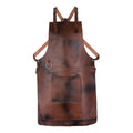 Cognac Leather Barista & Bartender Apron